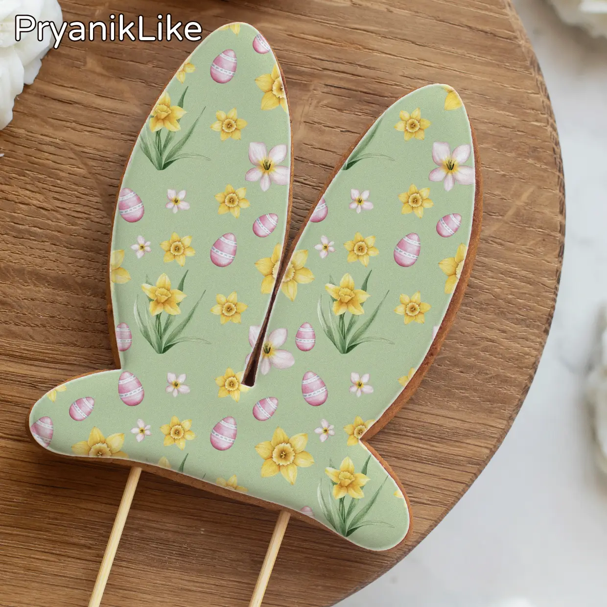 Ушки на пасху (паттерны и гжель)